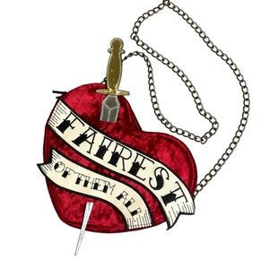 Snow white purse